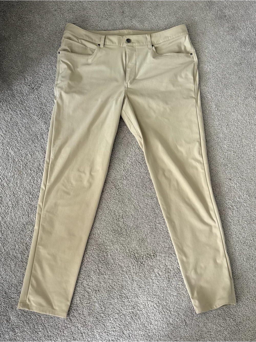lululemon athletica Slim Straight Jeans - Khaki